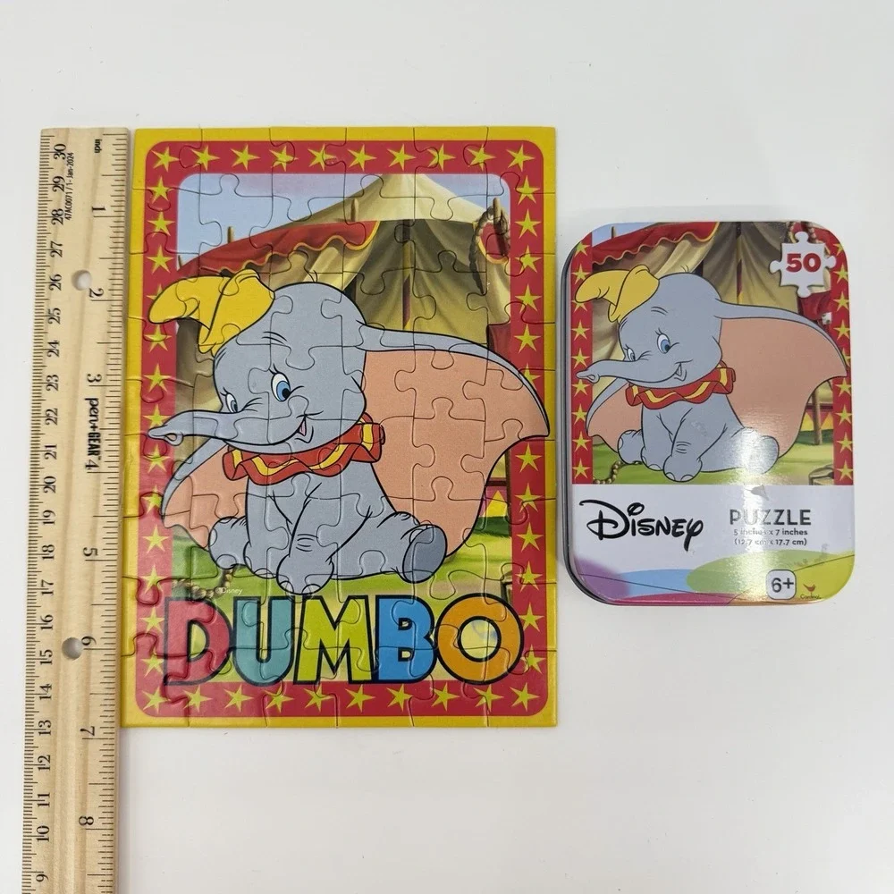5 Disney Toy Story‎ Avengers Simba Dumbo Puzzles 24 & 50pc Collectible Tins Comp